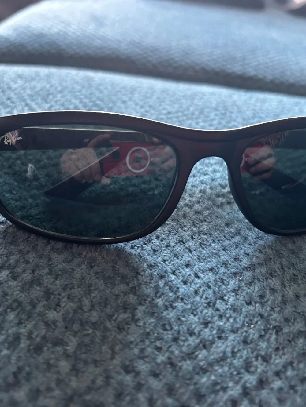 Ray-Ban RB2027 W1847 Predator 2 Sunglasses (Men In Black) wrap glasses 62 19 130